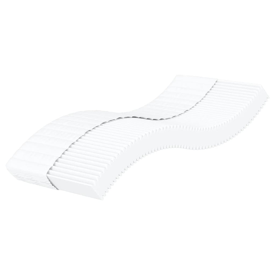 Slaapbank Stof Kleurig 90 x 200 cm Crème met matras