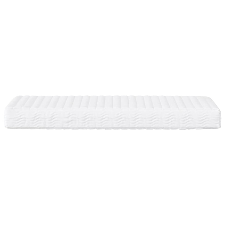 Slaapbank Stof 100 x 200 cm Taupe met matras