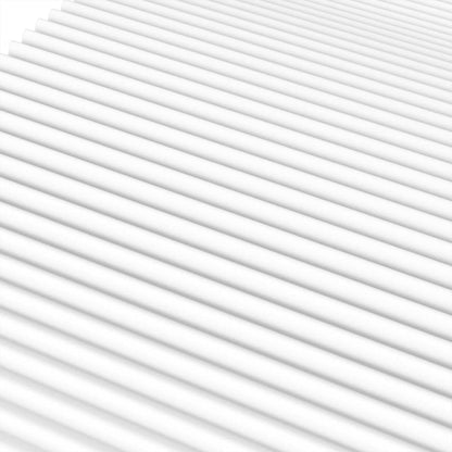 Slaapbank Stof 90 x 190 cm Lichtgrijs met matras