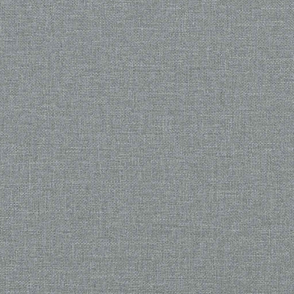 Slaapbank met onderschuifbed lades 100x190 cm stof lichtgrijs