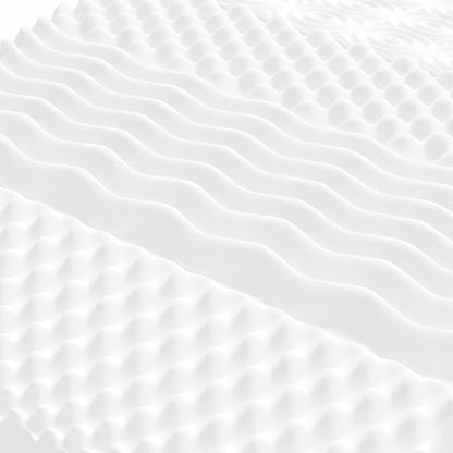 Slaapbank Onderschuifbed Matrassen Stof 100 x 200 cm Lichtgrijs met onderschuifbed en matras