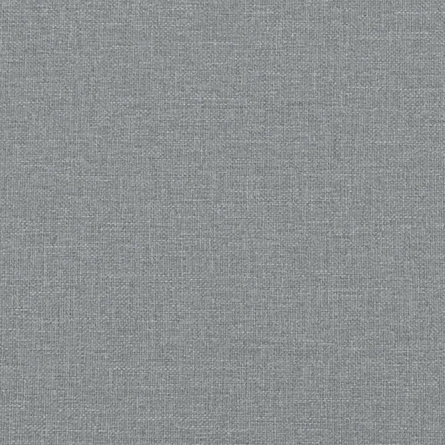 Slaapbank S Stof 90 x 200 cm Lichtgrijs met onderschuifbed en lade