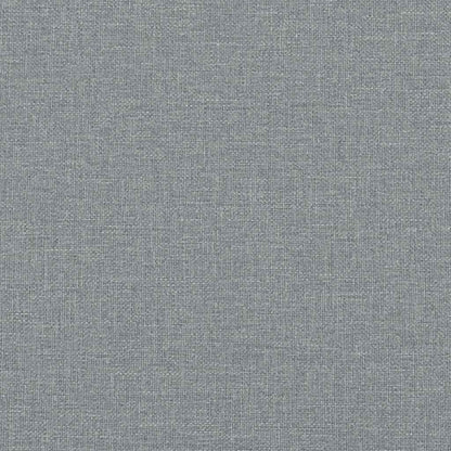 Slaapbank onderschuifbed lades 100x190 cm stof lichtgrijs (VS)