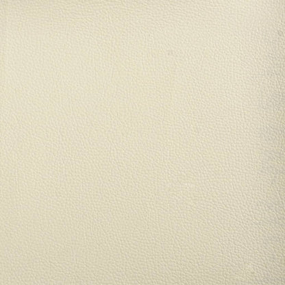 Slaapbank met matras 90x200 cm kunstleer crèmekleurig
