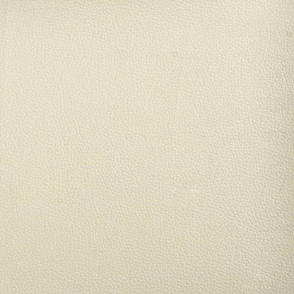 Slaapbank onderschuifbed en matrassen 90x200 cm kunstleer crème
