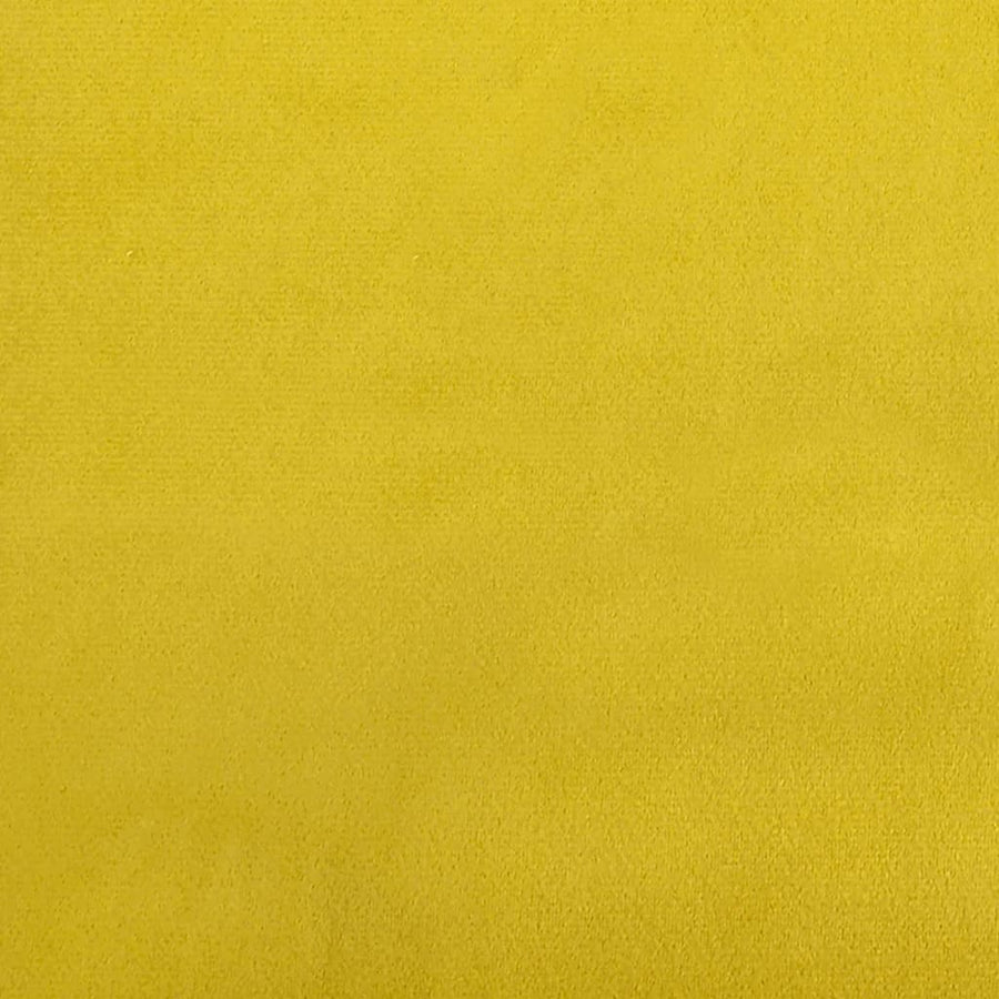 Slaapbank met onderschuifbed en lades 100x200 cm fluweel geel