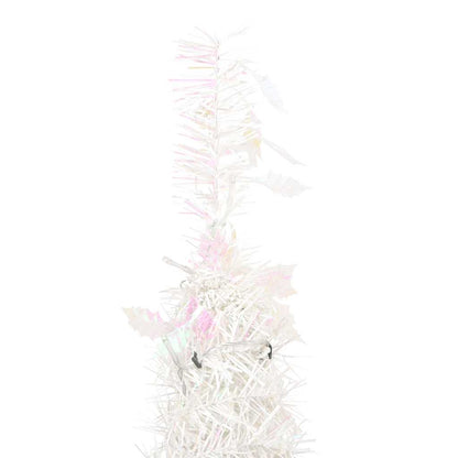 Kunstkerstboom pop-up 50 LED's 120 cm wit