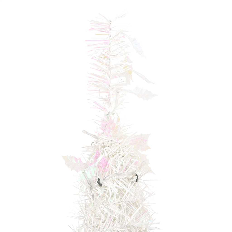 Kunstkerstboom pop-up 50 LED's 120 cm wit