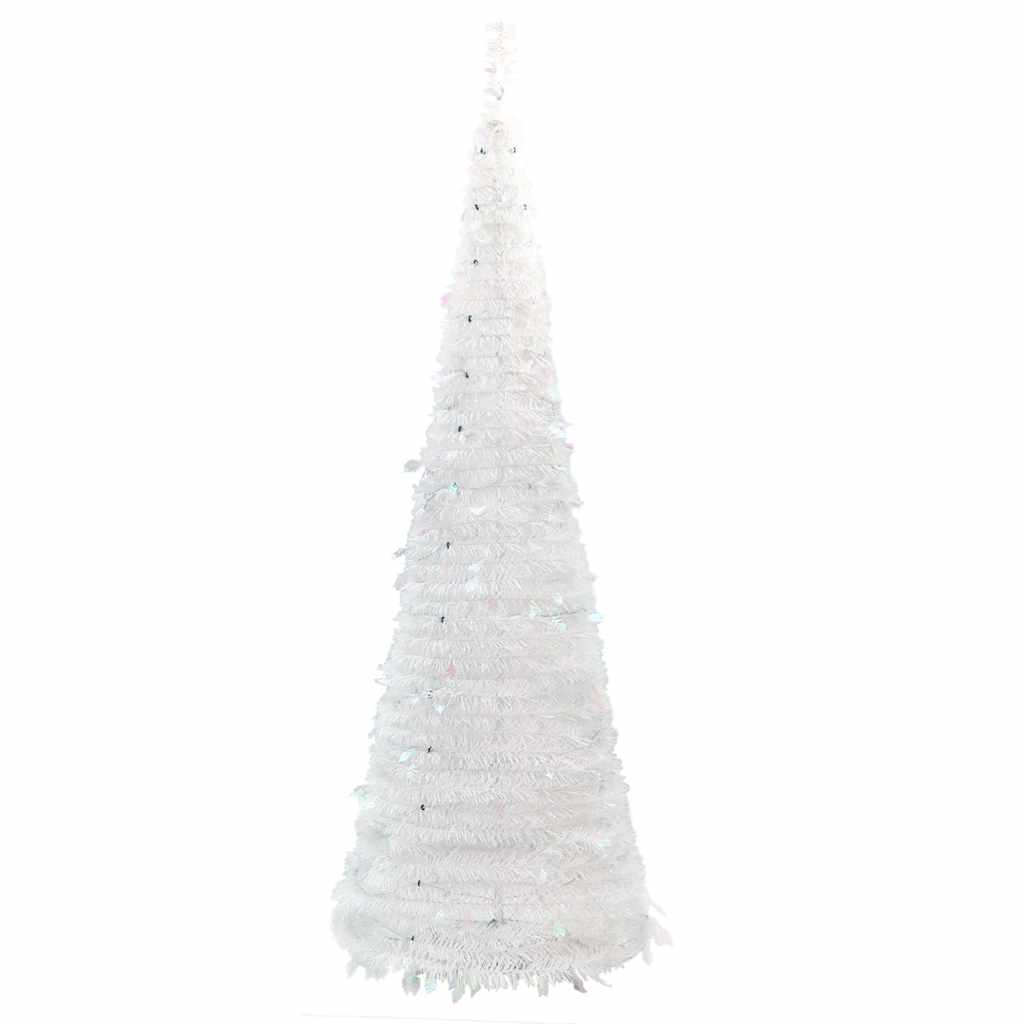 Kunstkerstboom Pop-Up 100 Led's Wit 150 cm