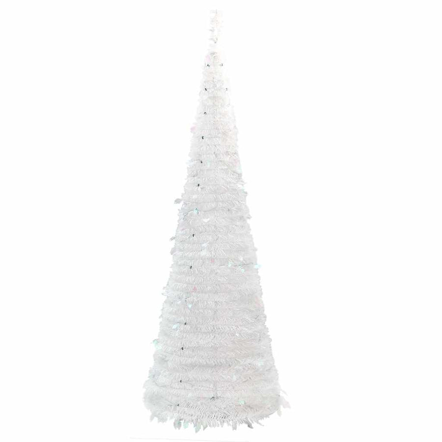 Kunstkerstboom Pop-Up 150 Led's Wit 180 cm