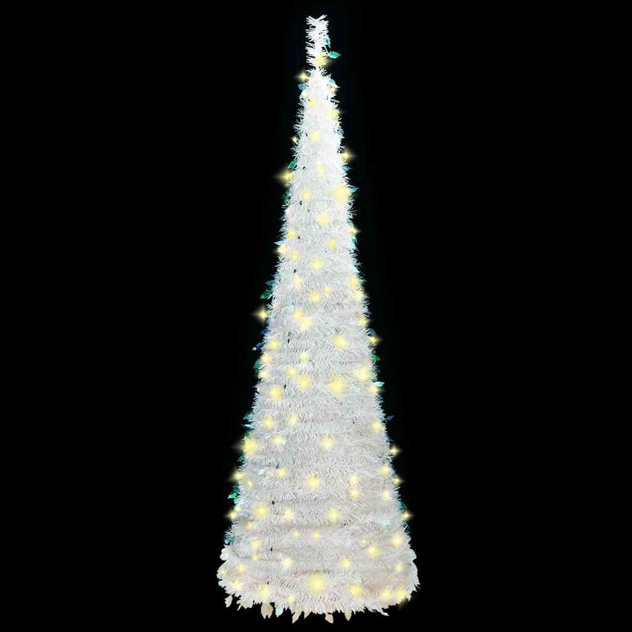 Kunstkerstboom Pop-Up 200 Led's Wit 210 cm