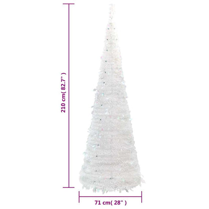 Kunstkerstboom Pop-Up 200 Led's Wit 210 cm
