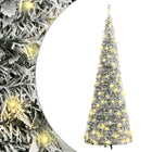 Kunstkerstboom Pop-Up Met Sneeuw 50 Led's 120 Cm