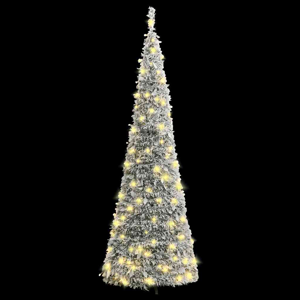 Kunstkerstboom Pop-Up Met Sneeuw 100 Led's 150 cm