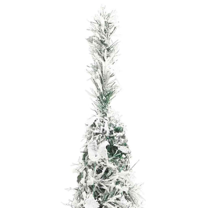 Kunstkerstboom pop-up met sneeuw 150 LED's 180 cm