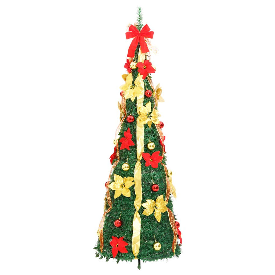 Kunstkerstboom Pop-Up 150 Led's Groen 180 cm