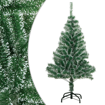 Kunstkerstboom Met Sneeuw Groen Groen 1 1 150 cm