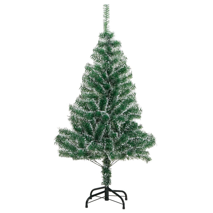 Kunstkerstboom Met Sneeuw Groen Groen 1 1 150 cm