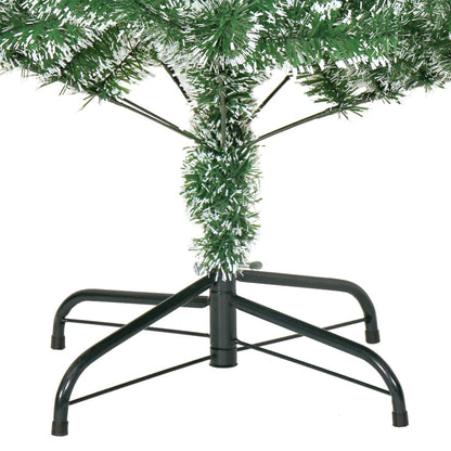 Kunstkerstboom Met Sneeuw Groen Groen 1 1 150 cm