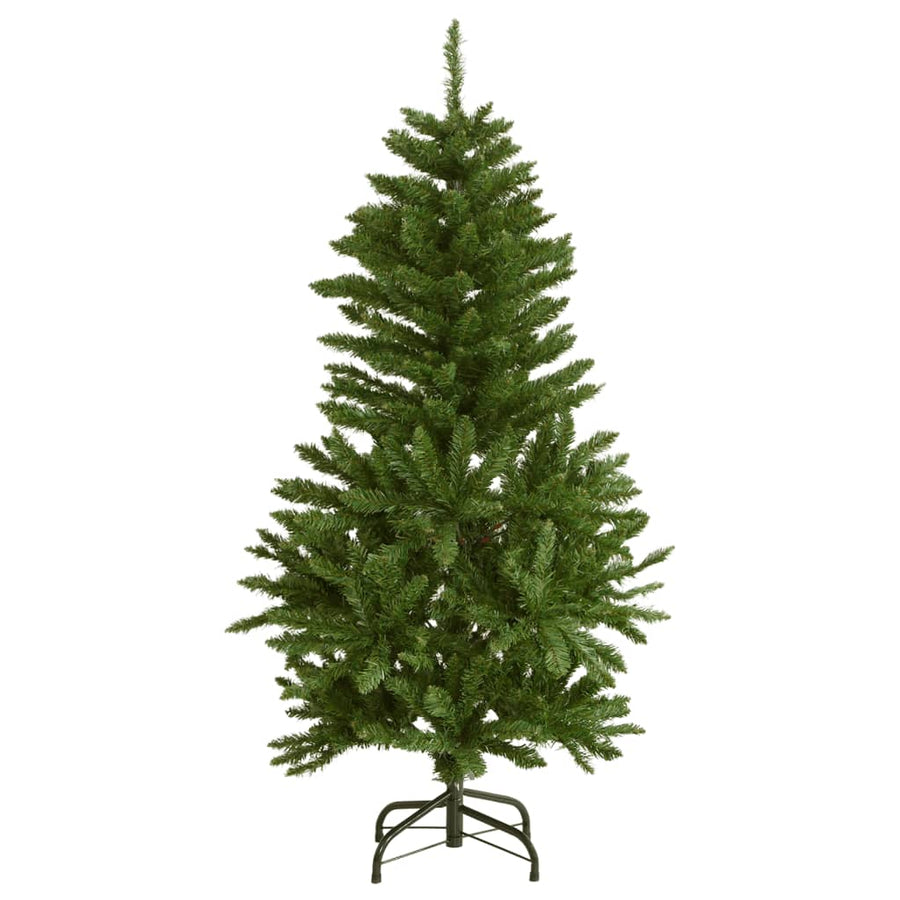 Kunstkerstboom met scharnieren en standaard 150 cm