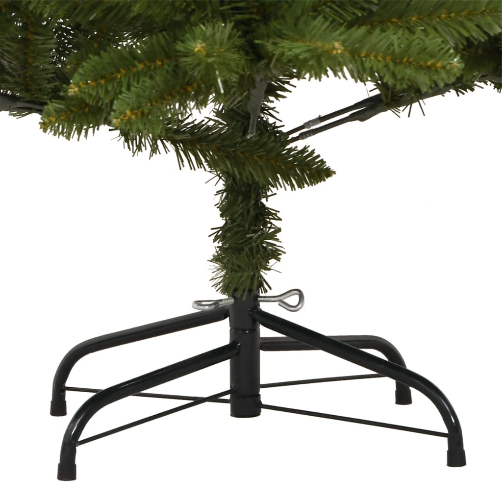 Kunstkerstboom met scharnieren en standaard 150 cm