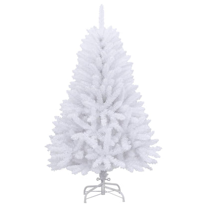 Kunstkerstboom Met Scharnieren En Standaard 1 150 cm Wit