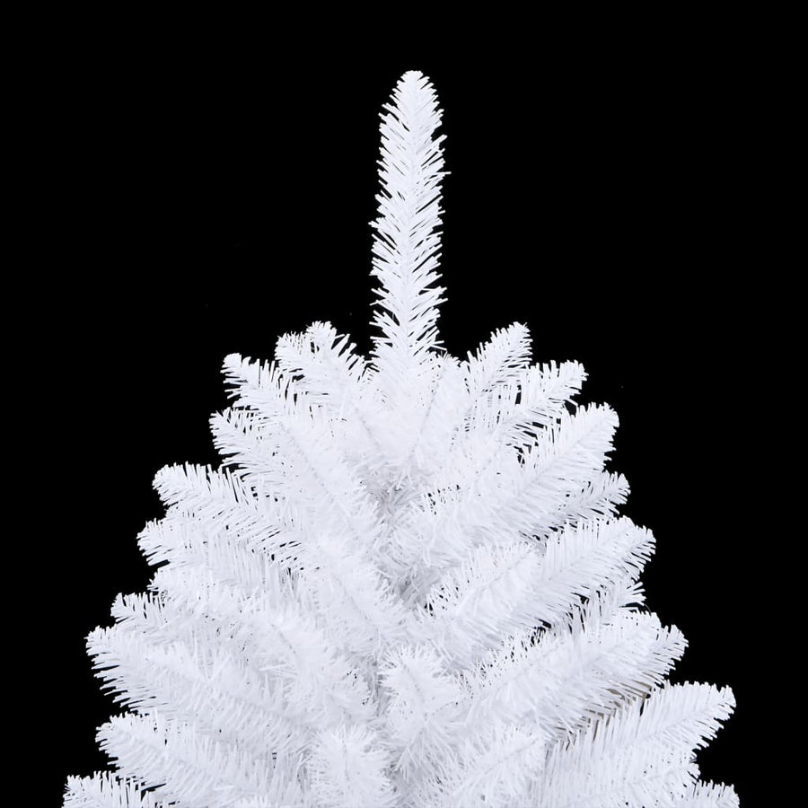 Kunstkerstboom Met Scharnieren En Standaard 1 150 cm Wit