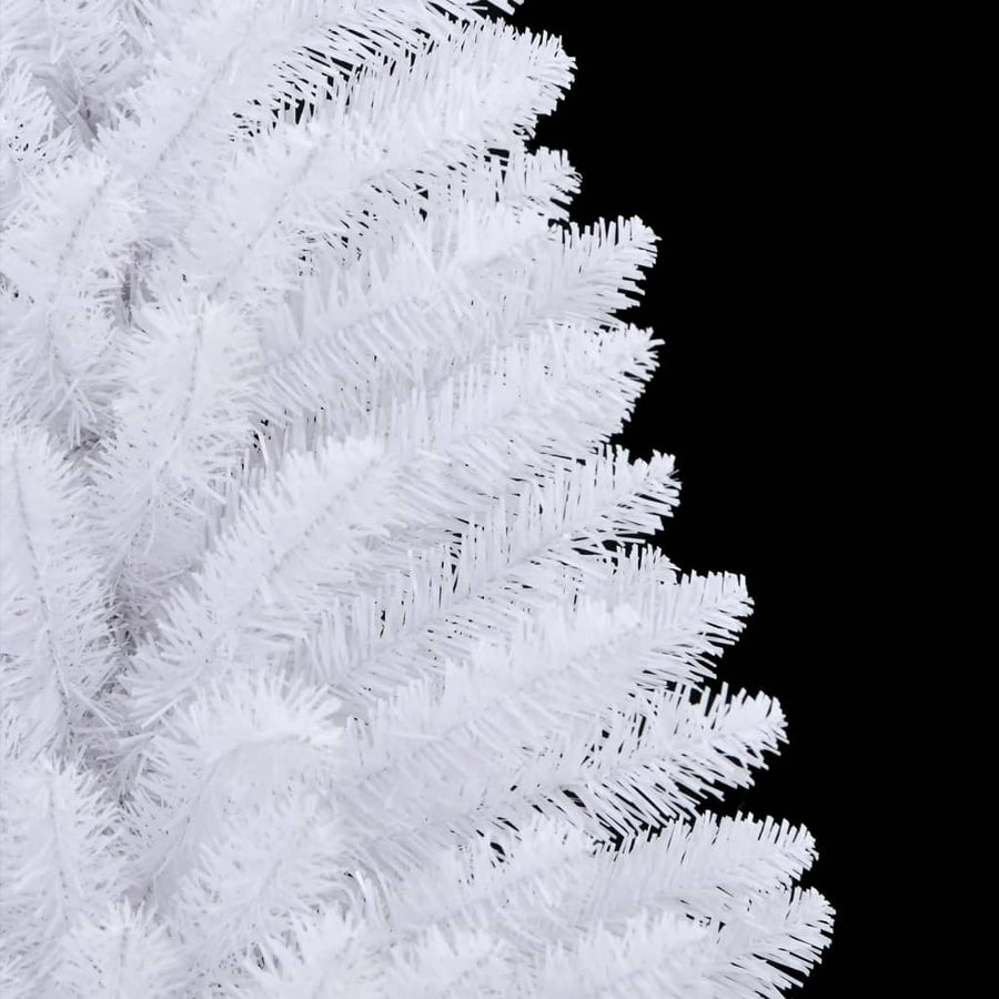 Kunstkerstboom Met Scharnieren En Standaard 1 150 cm Wit