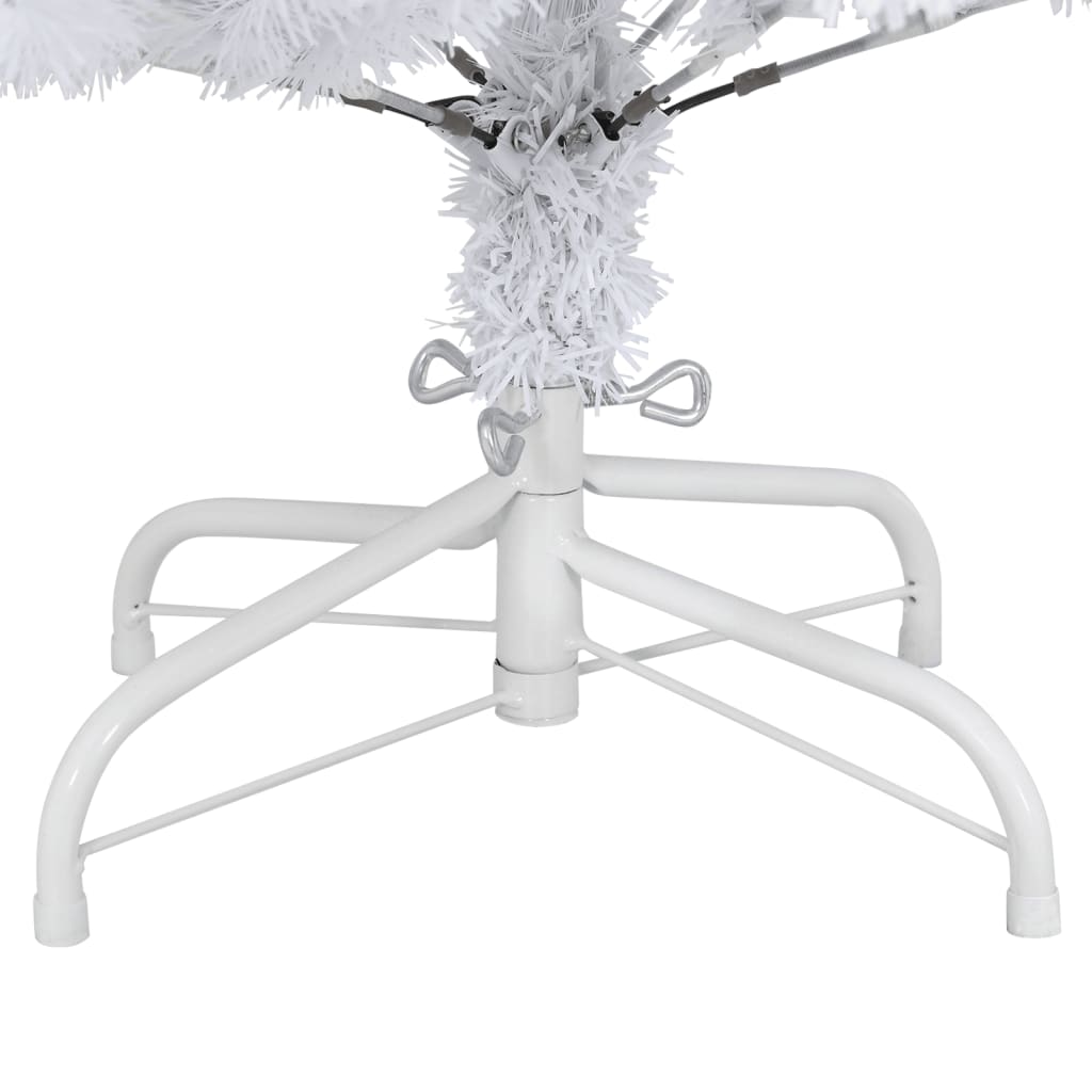 Kunstkerstboom Met Scharnieren En Standaard 1 150 cm Wit