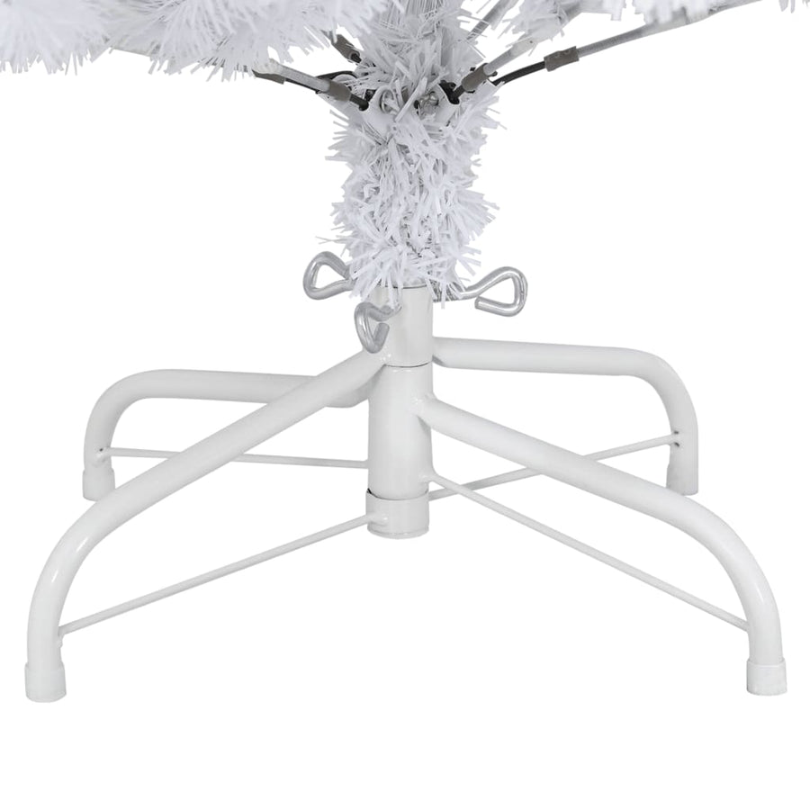 Kunstkerstboom Met Scharnieren En Standaard 1 150 cm Wit