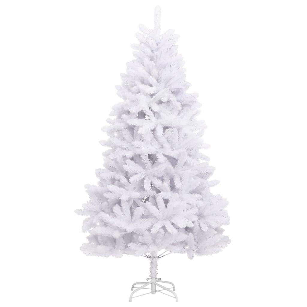 Kunstkerstboom Met Scharnieren En Standaard 1 180 cm Wit