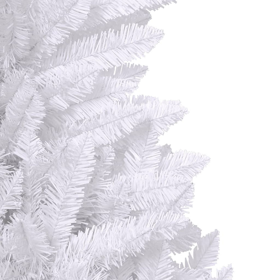 Kunstkerstboom Met Scharnieren En Standaard 1 180 cm Wit