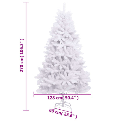 Kunstkerstboom Met Scharnieren Met Standaard 1 270 cm Wit