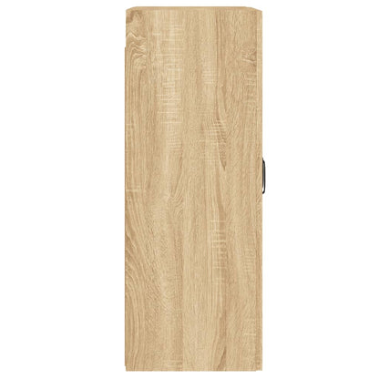 Hangkasten 2 St Bewerkt Hout Sonoma Eikenkleurig