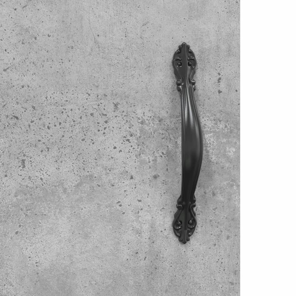 Hangkasten 2 St Bewerkt Hout Betongrijs