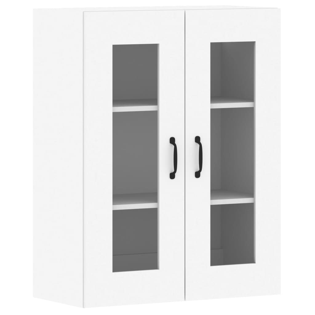 Hangkasten Bewerkt Hout 2 Wit