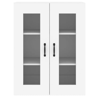 Hangkasten Bewerkt Hout 2 Wit