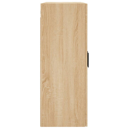 Hangkasten Bewerkt Hout Kleurig 2 Sonoma eiken