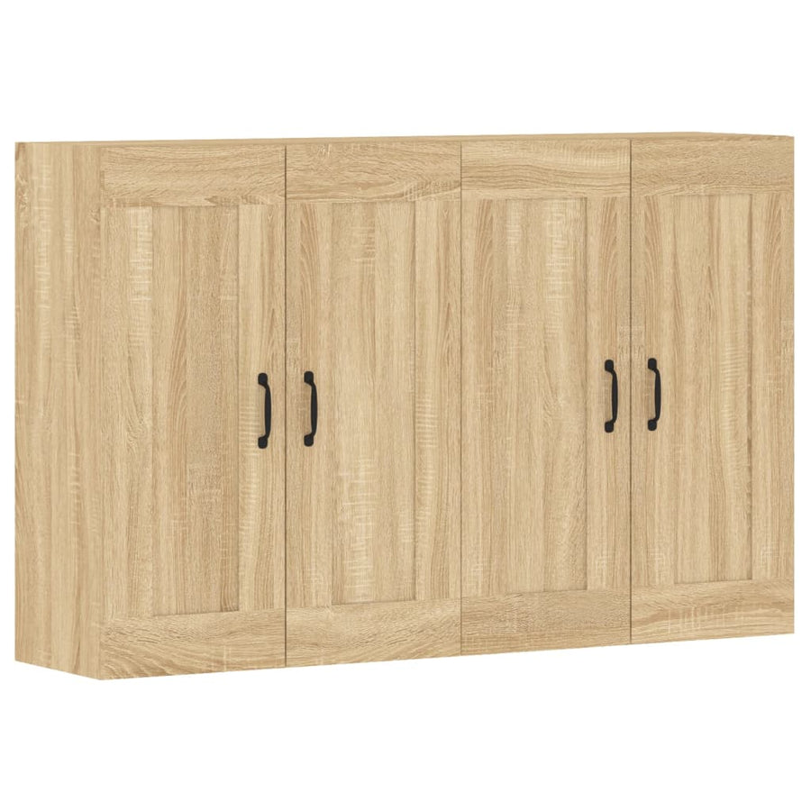 Hangkasten Bewerkt Hout Sonoma Eikenkleurig 2