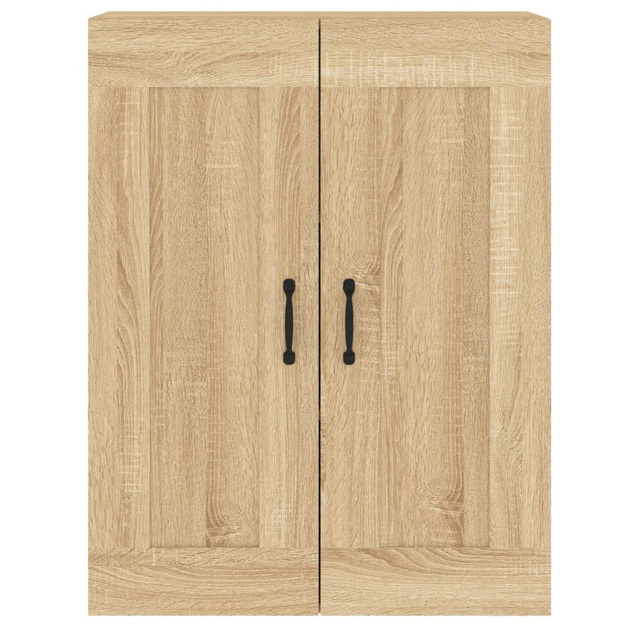 Hangkasten Bewerkt Hout Sonoma Eikenkleurig 2