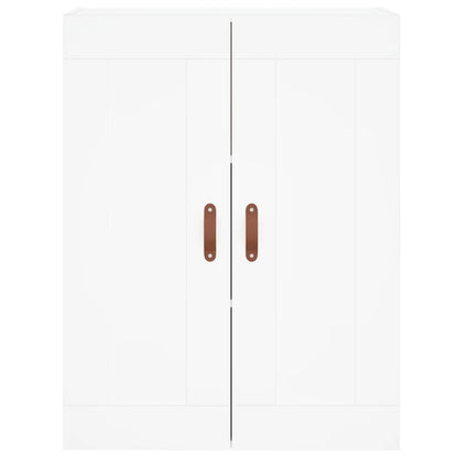 Hangkasten Bewerkt Hout 2 Wit