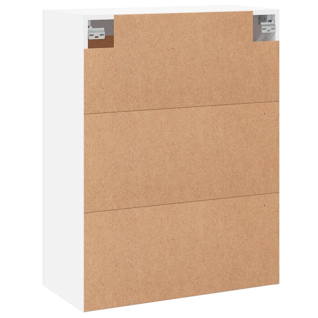 Hangkasten Bewerkt Hout 2 Wit