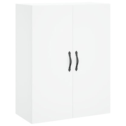 Hoge Kast 69,5X34X180 Cm Bewerkt Hout Wit