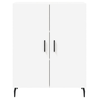 Hoge Kast 69,5X34X180 Cm Bewerkt Hout Wit