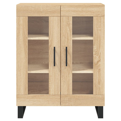 Hoge kast 69,5x34x180 cm bewerkt hout sonoma eikenkleurig