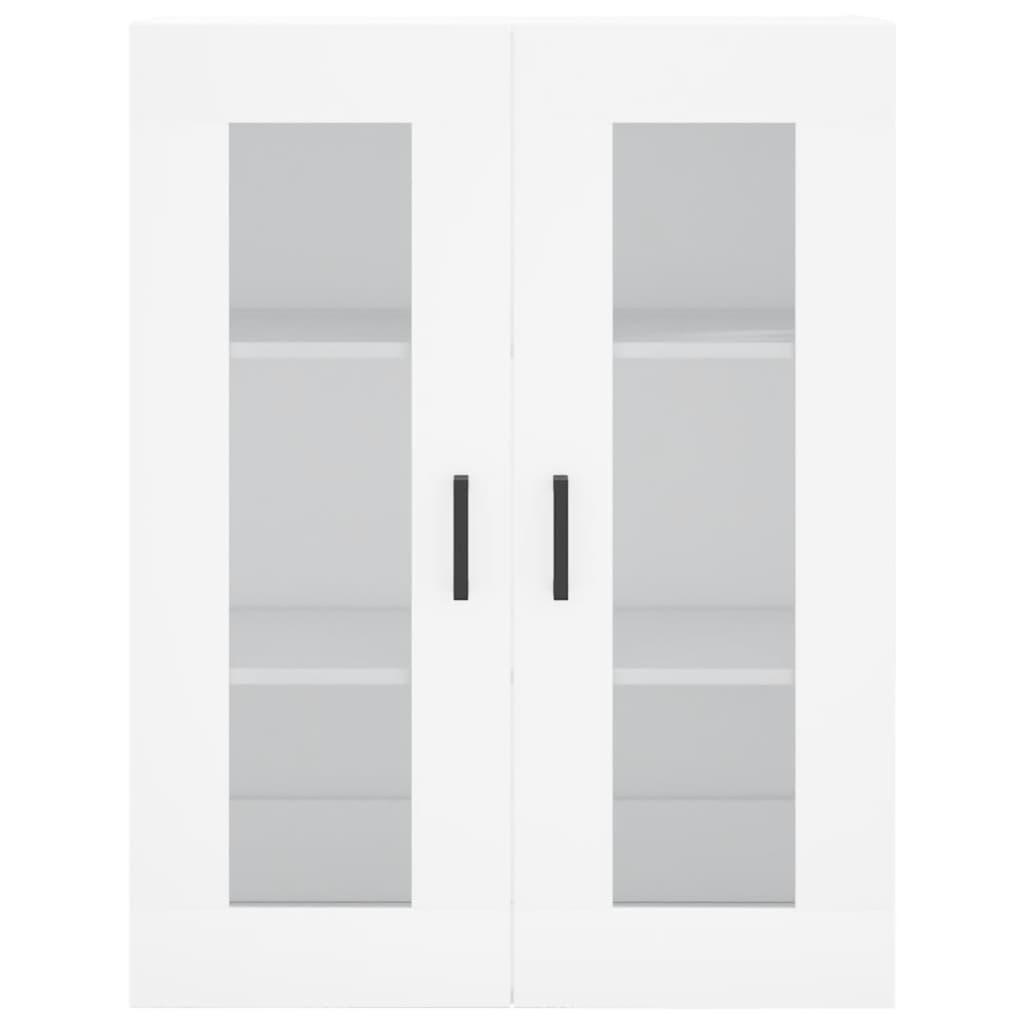 Hoge Kast 69,5X34X180 Cm Bewerkt Hout Wit