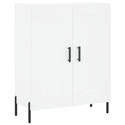 Hoge Kast 69,5X34X180 Cm Bewerkt Hout Wit