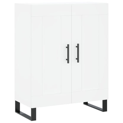 Hoge Kast 69,5X34X180 Cm Bewerkt Hout Wit
