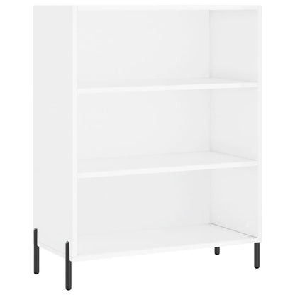Hoge Kast 69,5X34X180 Cm Bewerkt Hout Wit