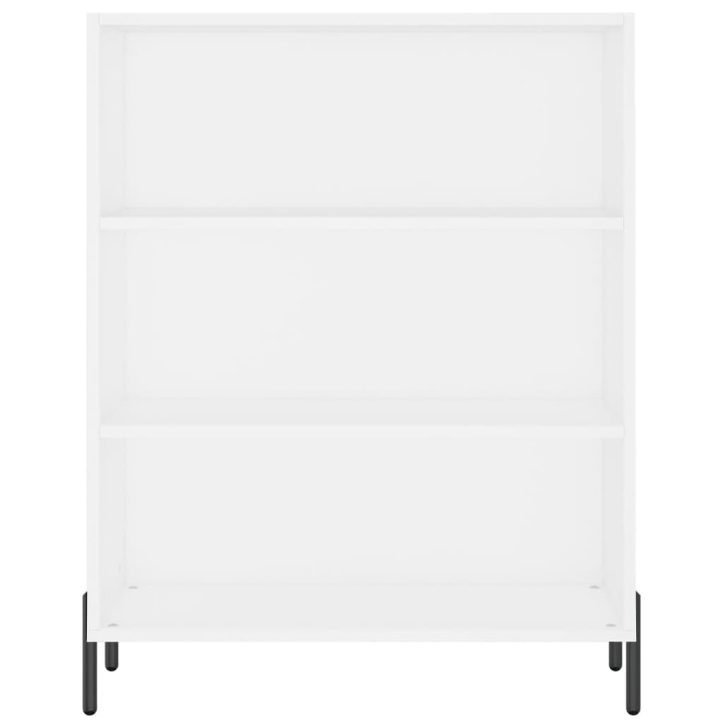 Hoge Kast 69,5X34X180 Cm Bewerkt Hout Wit